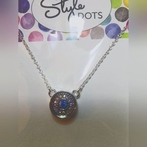 Style dots blueishstone, New in package, retail $38